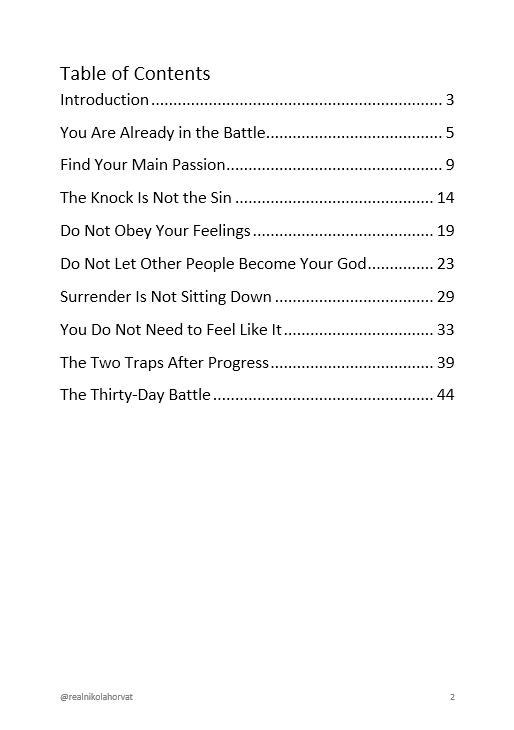 Book Contents